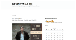 Desktop Screenshot of kevinryan.com